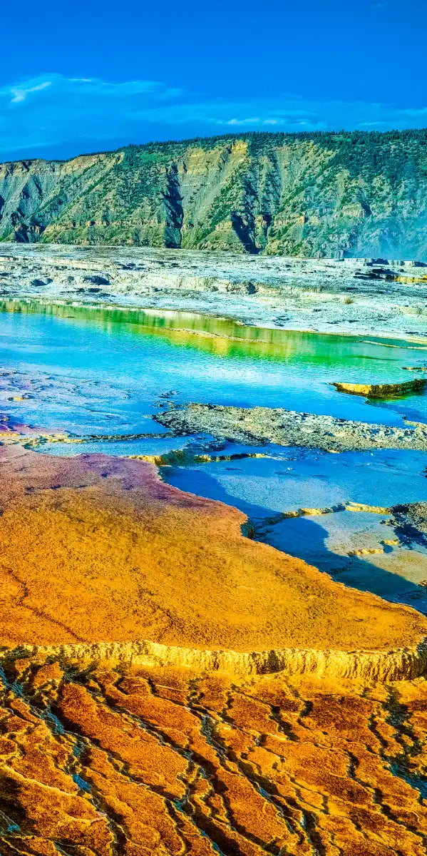 Yellowstone Mammoth Hot Springs Wall Art