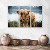 Lakeside Highland Cow Wall Art