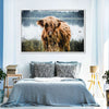 Lakeside Highland Cow Wall Art
