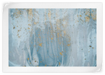 Light Blue Abstract Wall Art