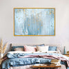 Light Blue Abstract Wall Art