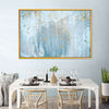 Light Blue Abstract Wall Art