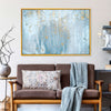 Light Blue Abstract Wall Art