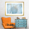 Light Blue Abstract Wall Art