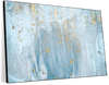 Light Blue Abstract Wall Art