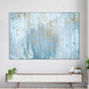 Light Blue Abstract Wall Art