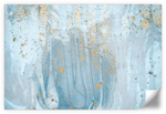 Light Blue Abstract Wall Art
