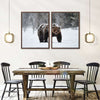 Winter Grizzly Bear Wall Art