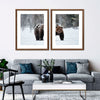 Winter Grizzly Bear Wall Art