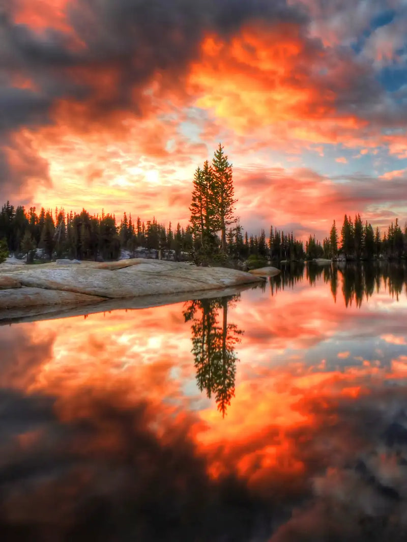 Yosemite Park Sunset Wall Art