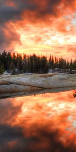 Yosemite Park Sunset Wall Art