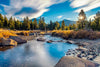 Yosemite River Stream Wall Art