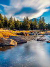 Yosemite River Stream Wall Art
