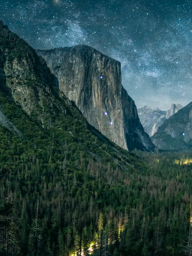 Yosemite Stunning Stars Wall Art