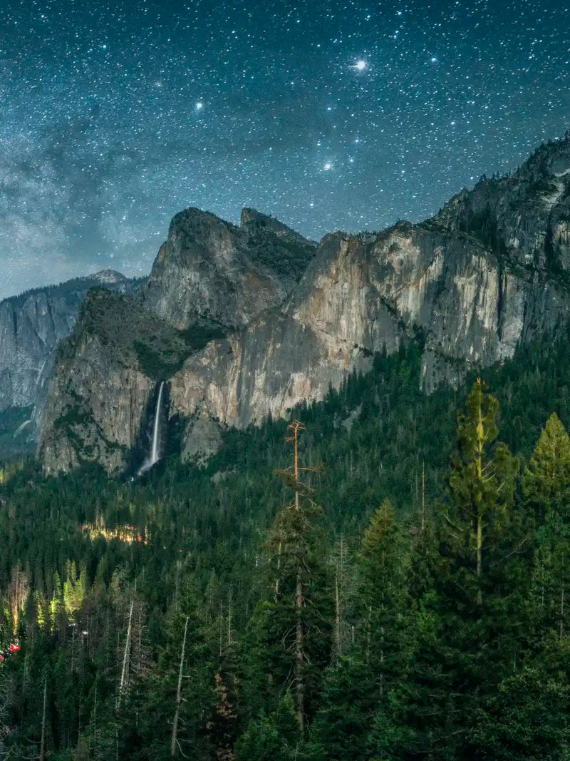 Yosemite Stunning Stars Wall Art
