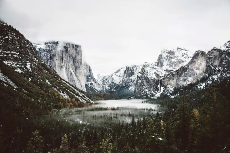 Yosemite Winter Magic Wall Art