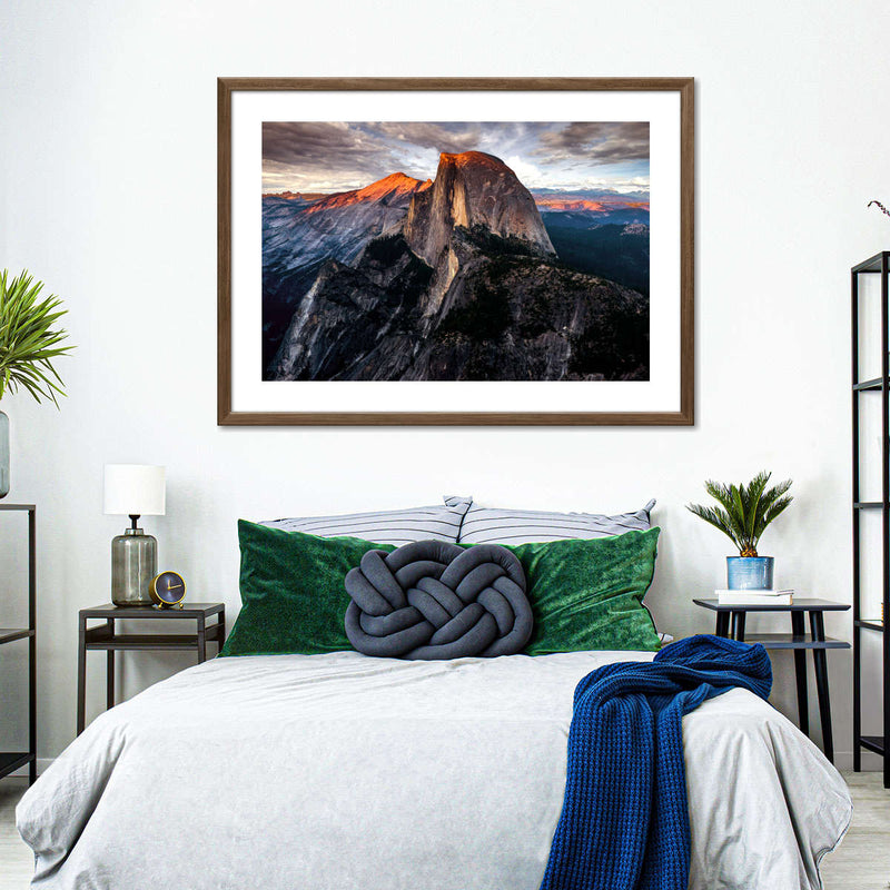 Yosemite's Half Dome Wall Art