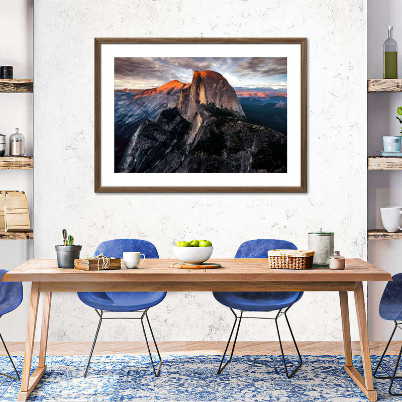 Yosemite's Half Dome Wall Art