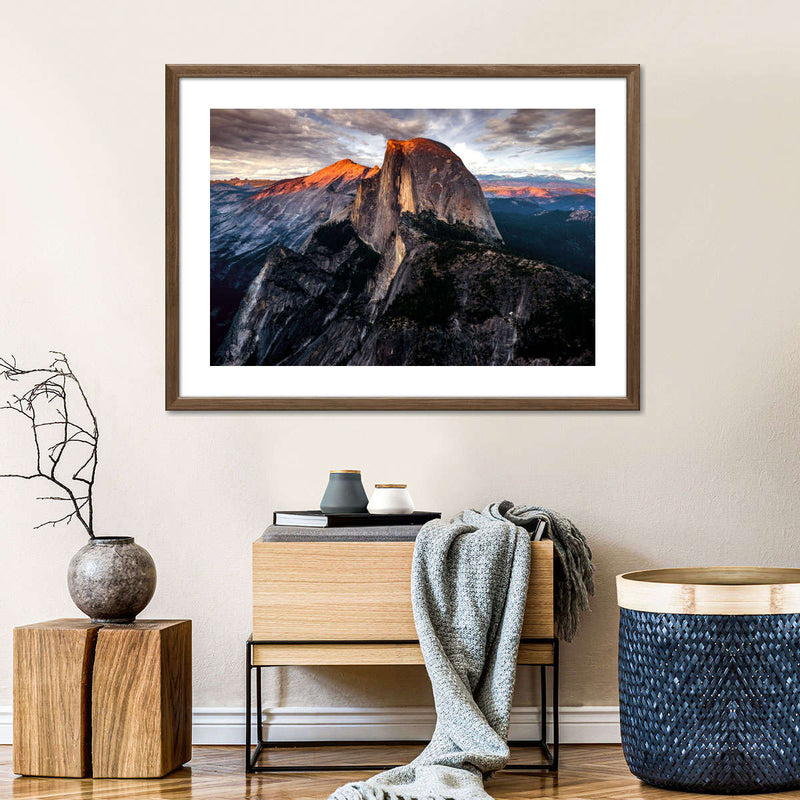 Yosemite's Half Dome Wall Art