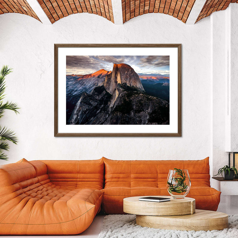 Yosemite's Half Dome Wall Art