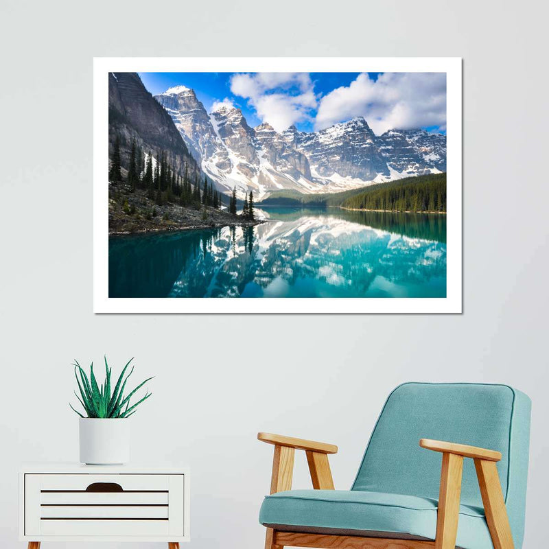 Mountain Reflection Wall Art