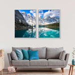 Mountain Reflection Wall Art