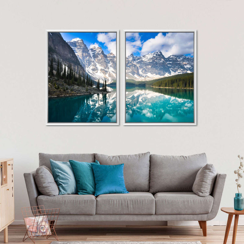 Mountain Reflection Wall Art
