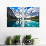 Mountain Reflection Wall Art