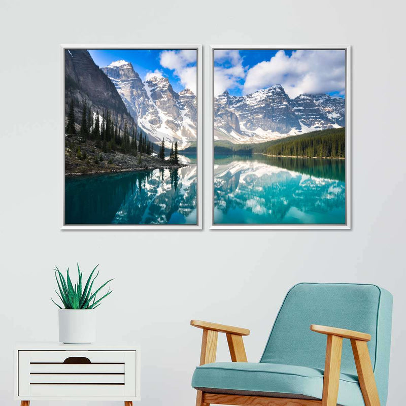 Mountain Reflection Wall Art