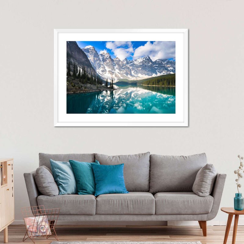 Mountain Reflection Wall Art
