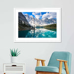Mountain Reflection Wall Art