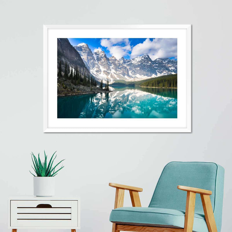 Mountain Reflection Wall Art