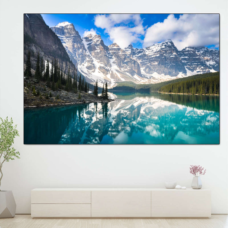 Mountain Reflection Wall Art