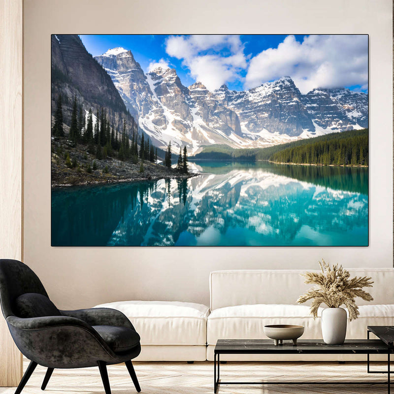 Mountain Reflection Wall Art