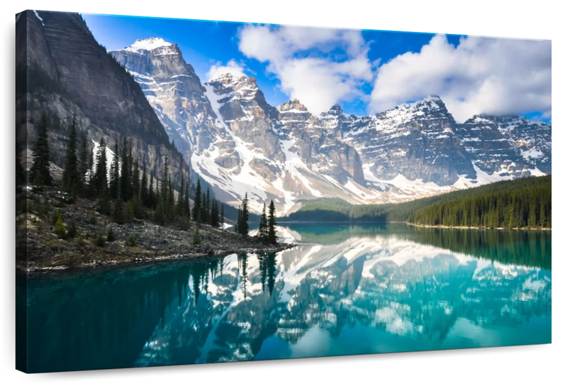 Mountain Reflection Wall Art
