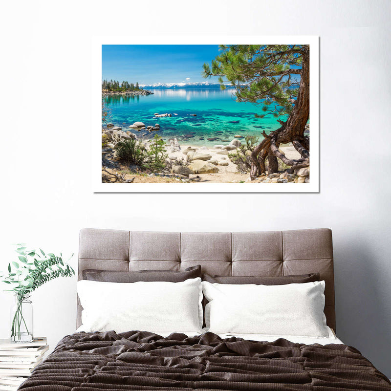 Turquoise Lake Tahoe Wall Art