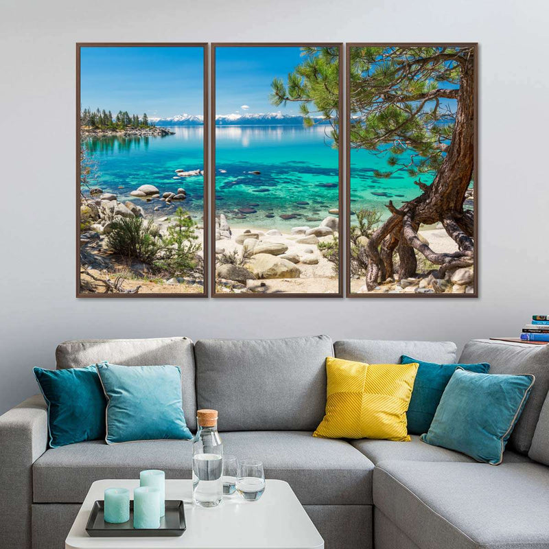 Turquoise Lake Tahoe Wall Art