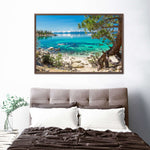 Turquoise Lake Tahoe Wall Art