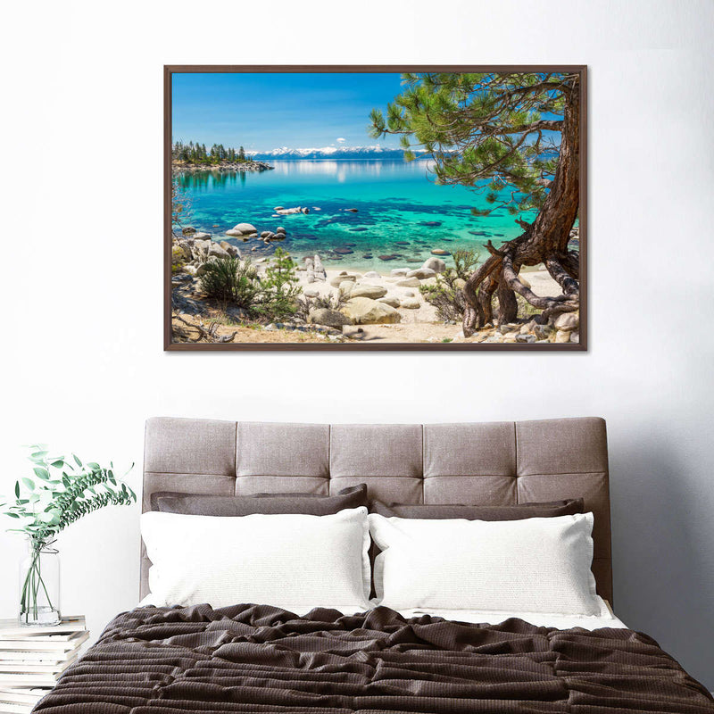 Turquoise Lake Tahoe Wall Art