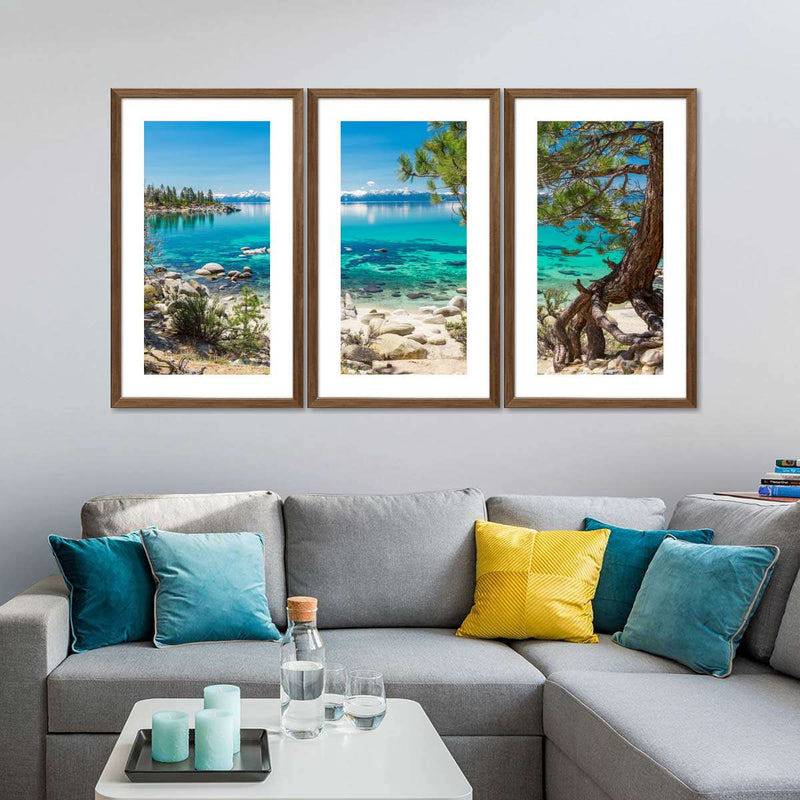Turquoise Lake Tahoe Wall Art