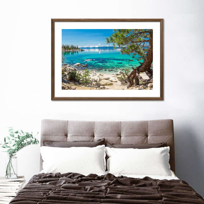 Turquoise Lake Tahoe Wall Art