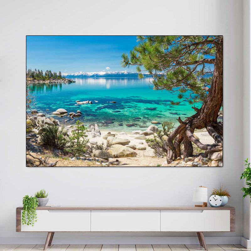 Turquoise Lake Tahoe Wall Art