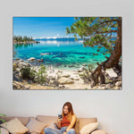 Turquoise Lake Tahoe Wall Art