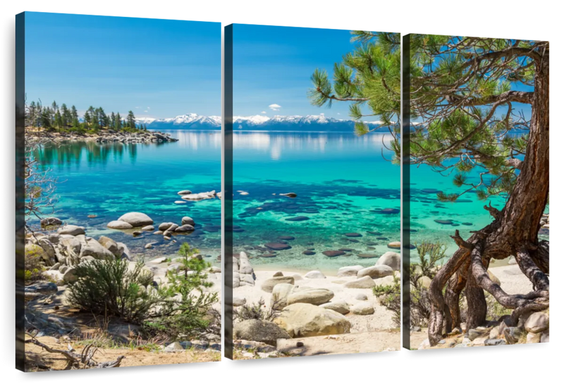 Turquoise Lake Tahoe Wall Art
