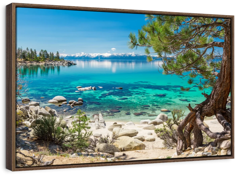 Turquoise Lake Tahoe Wall Art