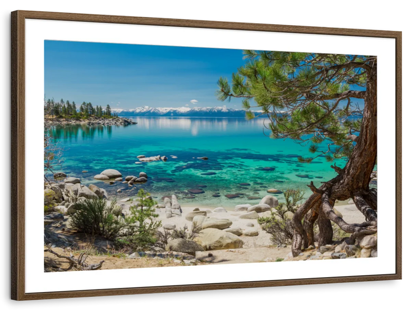 Turquoise Lake Tahoe Wall Art