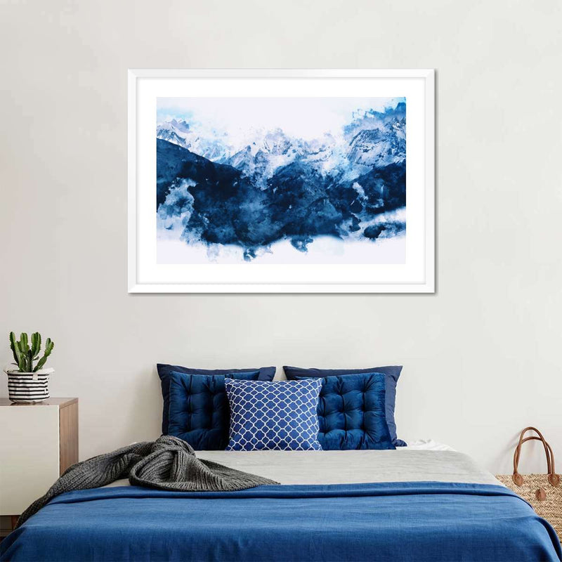 Snowy Mountains Wall Art