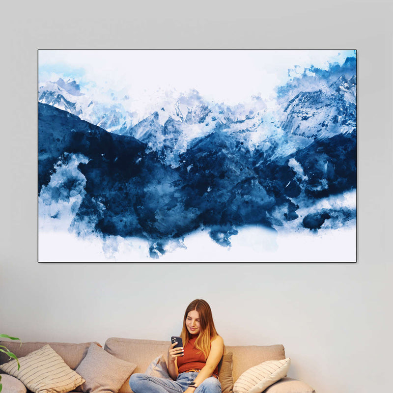 Snowy Mountains Wall Art