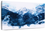 Snowy Mountains Wall Art