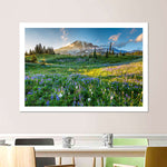 Springtime At Mount Rainier Wall Art